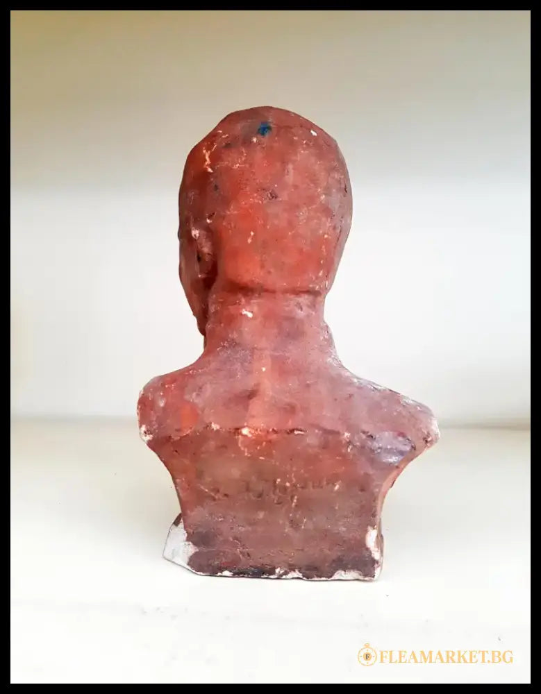 Бюст Феликс Едмудович Джержински - гипс - antique