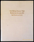 Carl Dhilipp cmanuel bach - Книги