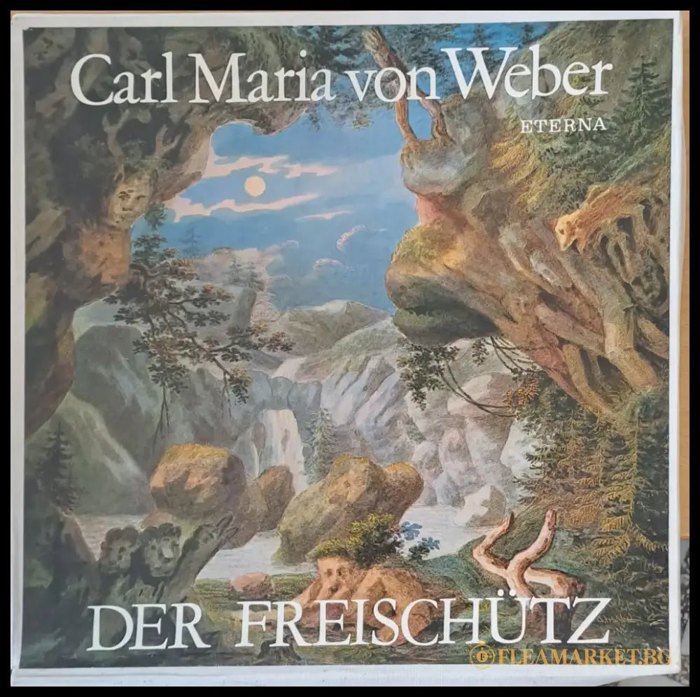 Carl Maria von Weber: Der Freischutz троен албум - antique