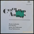 Celebrated Artists: Wanda Landowska Fritz Kreisler Ignacy Jan Paderewski Serge Rachmaninov - antique