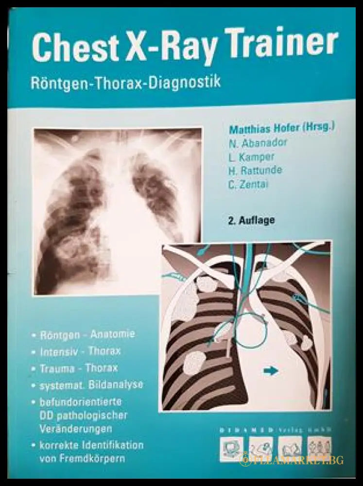 Chest X-Ray Trainer: Röntgen-Thorax-Diagnostik - корица
