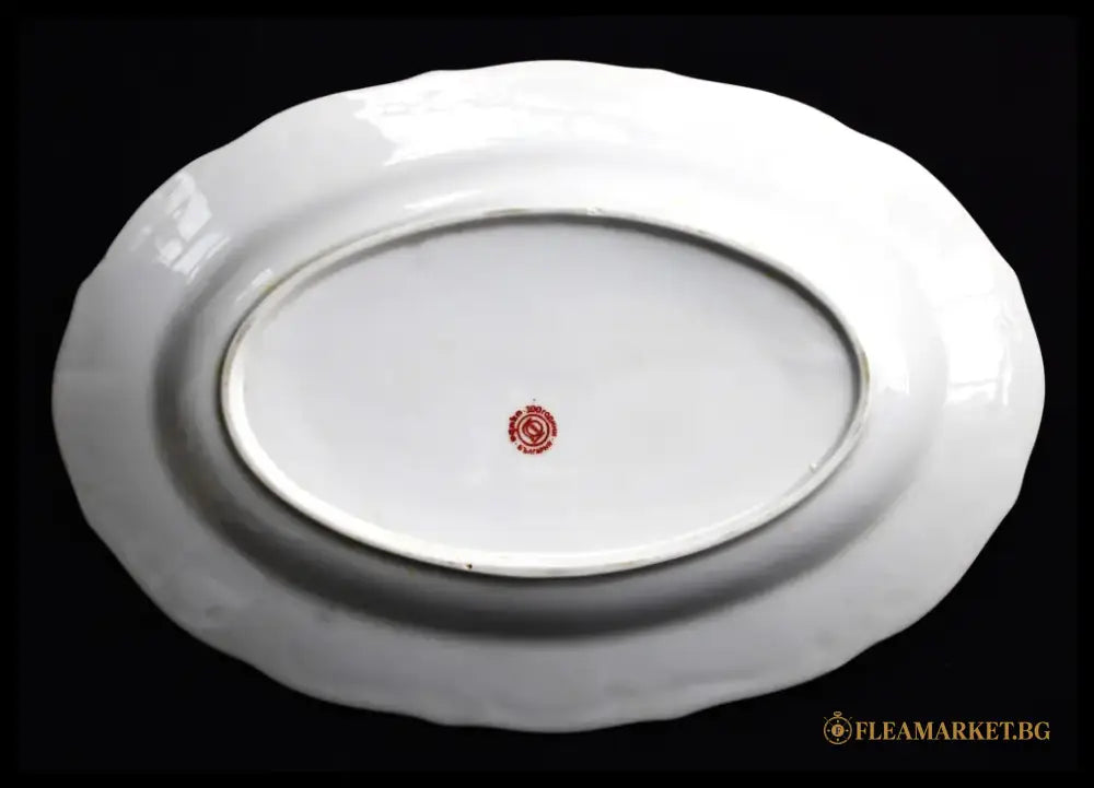 Чиния-елипса на ’Изида’ - antique