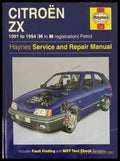 Citroën ZX 1991 to 1994 (H to M registration) Petrol Owners Workshop Manual - Книги