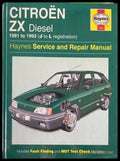 Citroen ZX Diesel. 1991 to 1993 (J to L registration) - Книги