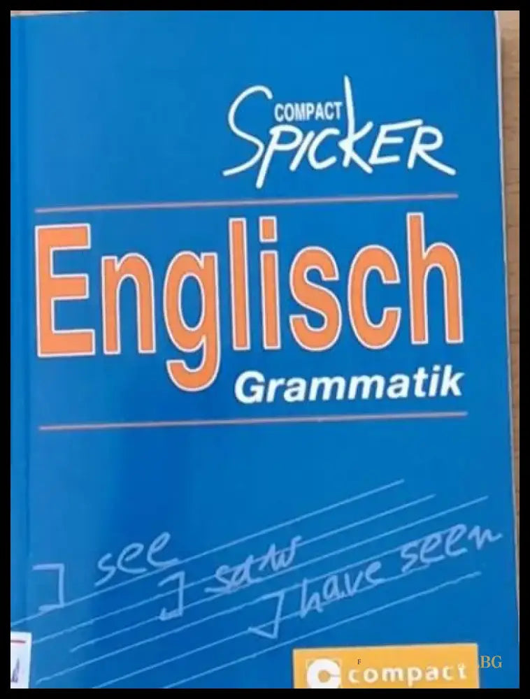 Compact Spicker. English Grammatik - Книги