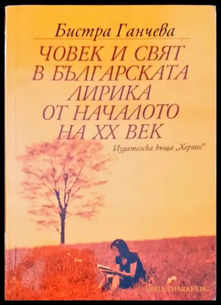Човек и свят в българската лирика от началото на XX век - Книги