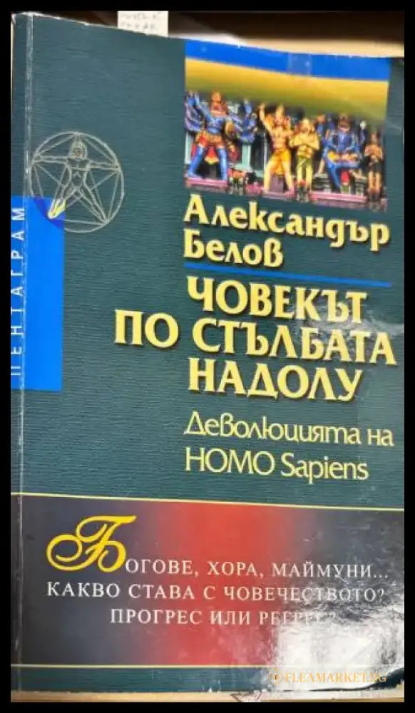 Човекът по стълбата надолу - Книги