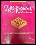 Criminology and Justice - Книги