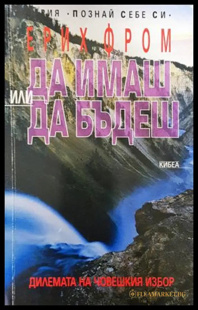 Да имаш или да бъдеш - корица