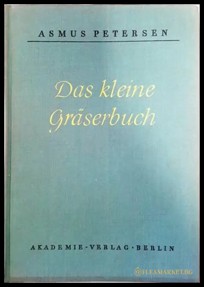 Das kleine Graeserbuch - Книги