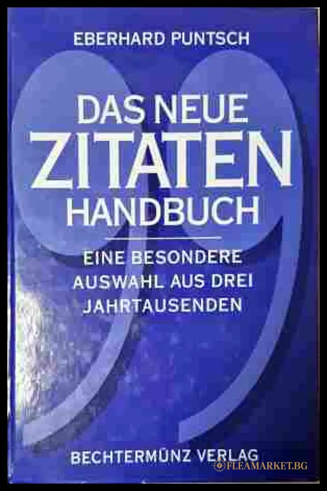 Das neue Zitaten Handbuch - корица