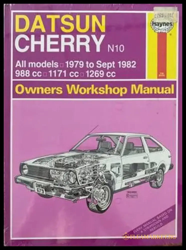 Datsun Cherry N10 all models 1979 to Sept 1982 Owners Workshop Manual - Книги