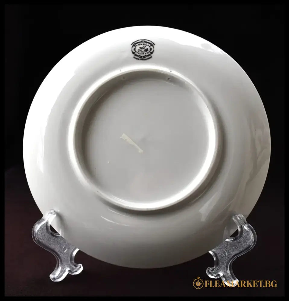 Декоративна чиния „Одинокая гармонь“ на „Вербилки“ - antique