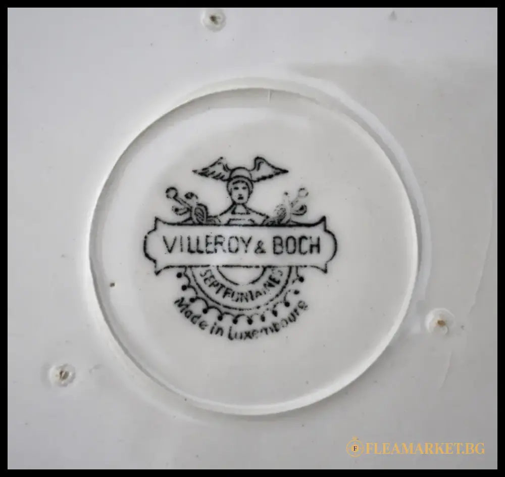 Декоративна винтидж чиния ’Villeroy & Boch Septfontaines’ модел Wirtz - antique