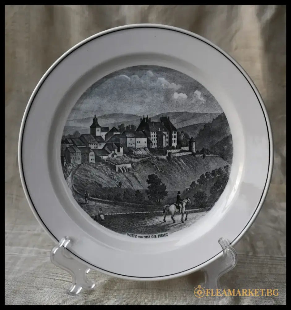 Декоративна винтидж чиния ’Villeroy & Boch Septfontaines’ модел Wirtz - antique