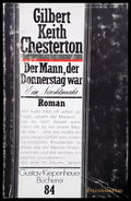 Der Mann der Donnerstag war - Книги