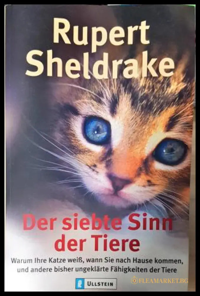 Der siebte Sinn der Tiere (271905261654) - Rupert Sheldrake - Книга