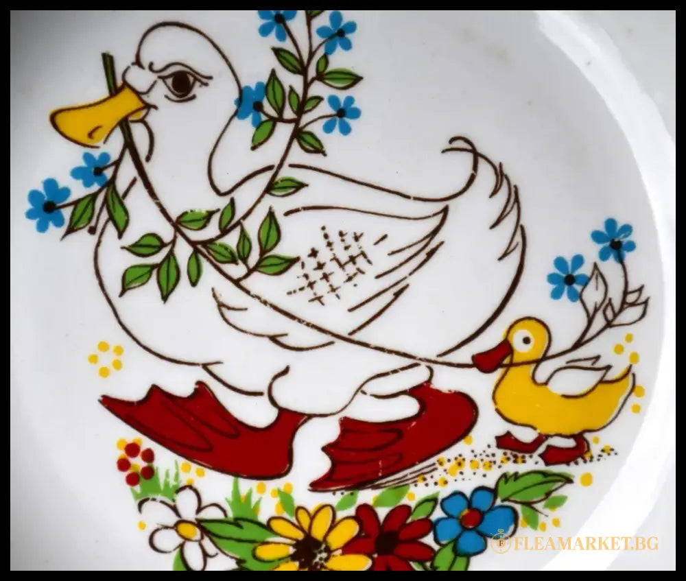 Детска чиния на ’Ditmar Urbach’. Винтидж. - antique