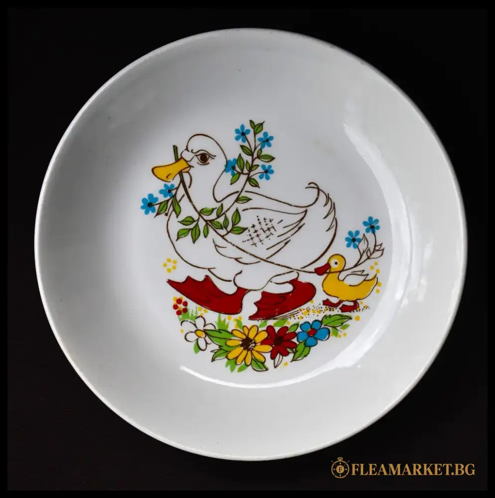 Детска чиния на ’Ditmar Urbach’. Винтидж. - antique