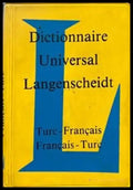 Dictionnaire Universal Langenscheidt. Turc-Francais / Francais-Turc - Книги