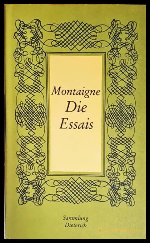 Die Essais - Книги