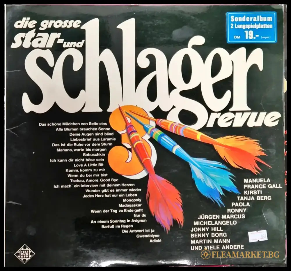 die grosse Star-und Schlager revue - antique
