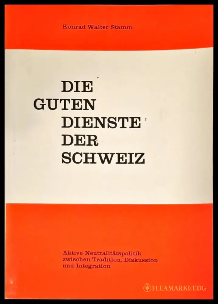 Die Guten Dienste Schweiz - Книги