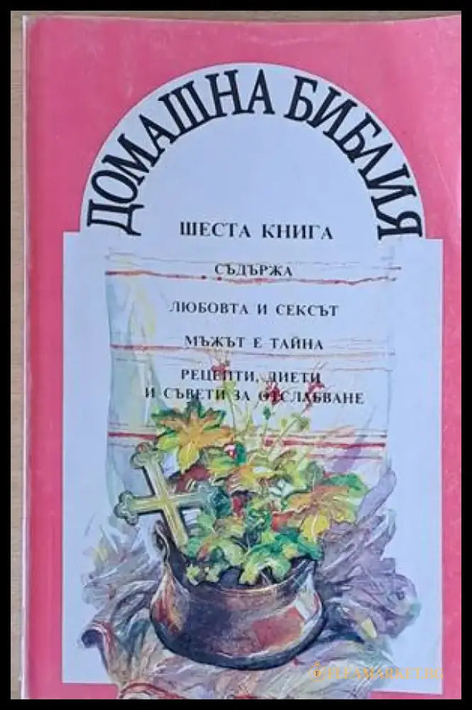 Домашна библия. Съдържа ’Любовта и сексът’ ’Мъжът е тайна’ ’Рецепти диети и съвети за отслабване’ - Книги
