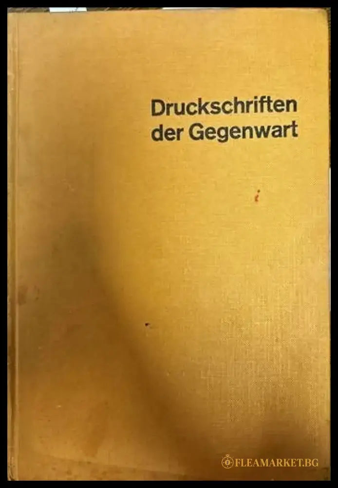 Druckschriften der Gegenwart - Книги