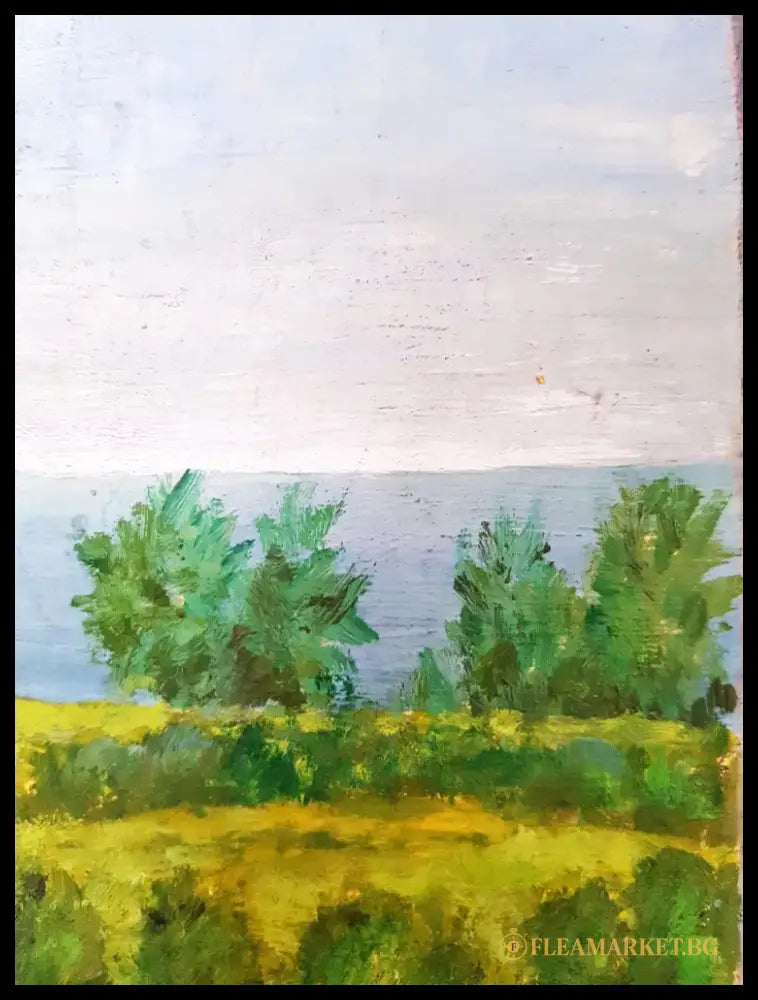 ’Дружба’- масло от Д. Делибашев (1144) - Картина