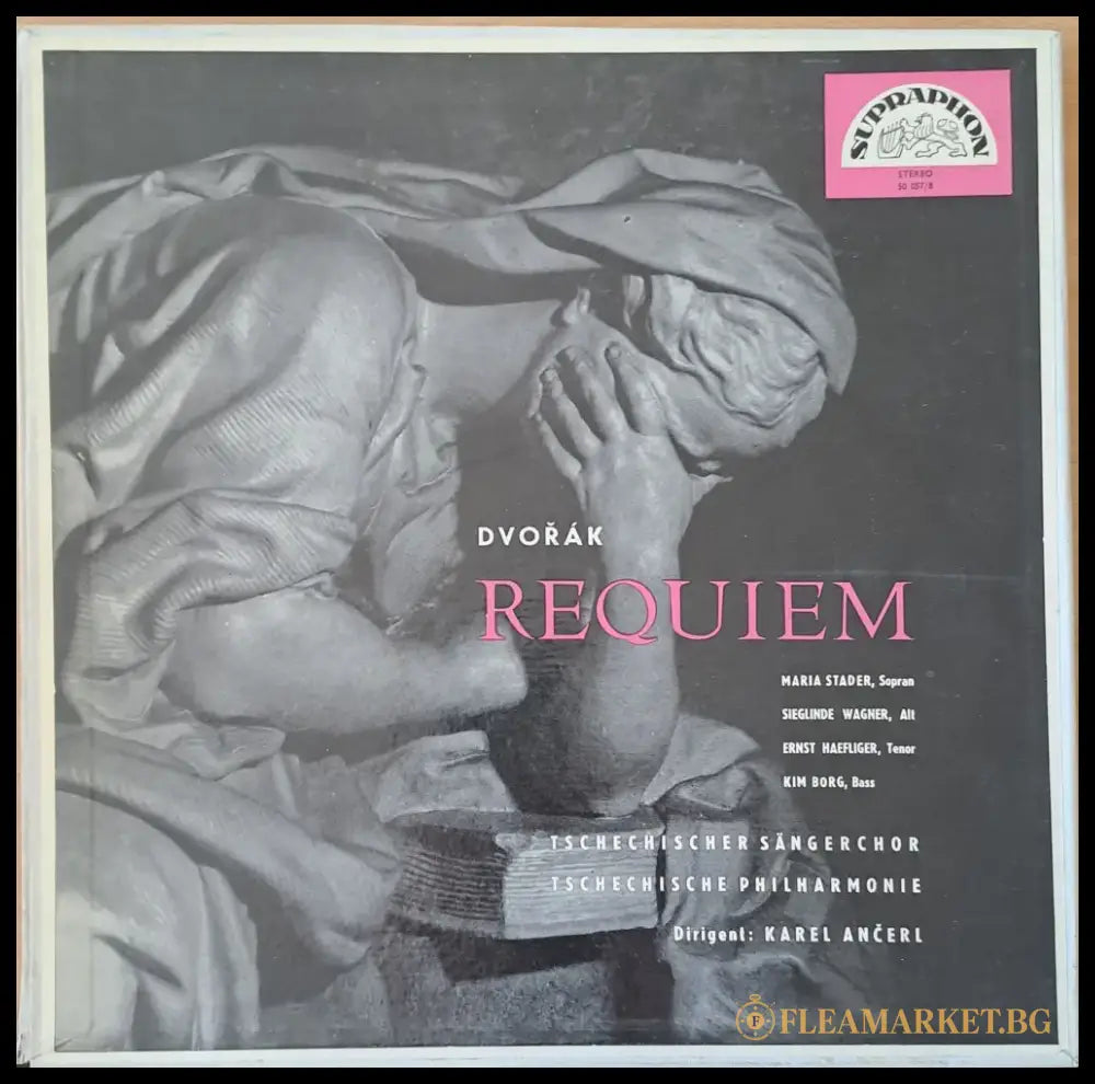 Dvorak: Requiem for Soli Chorus and Orchestra троен албум - antique