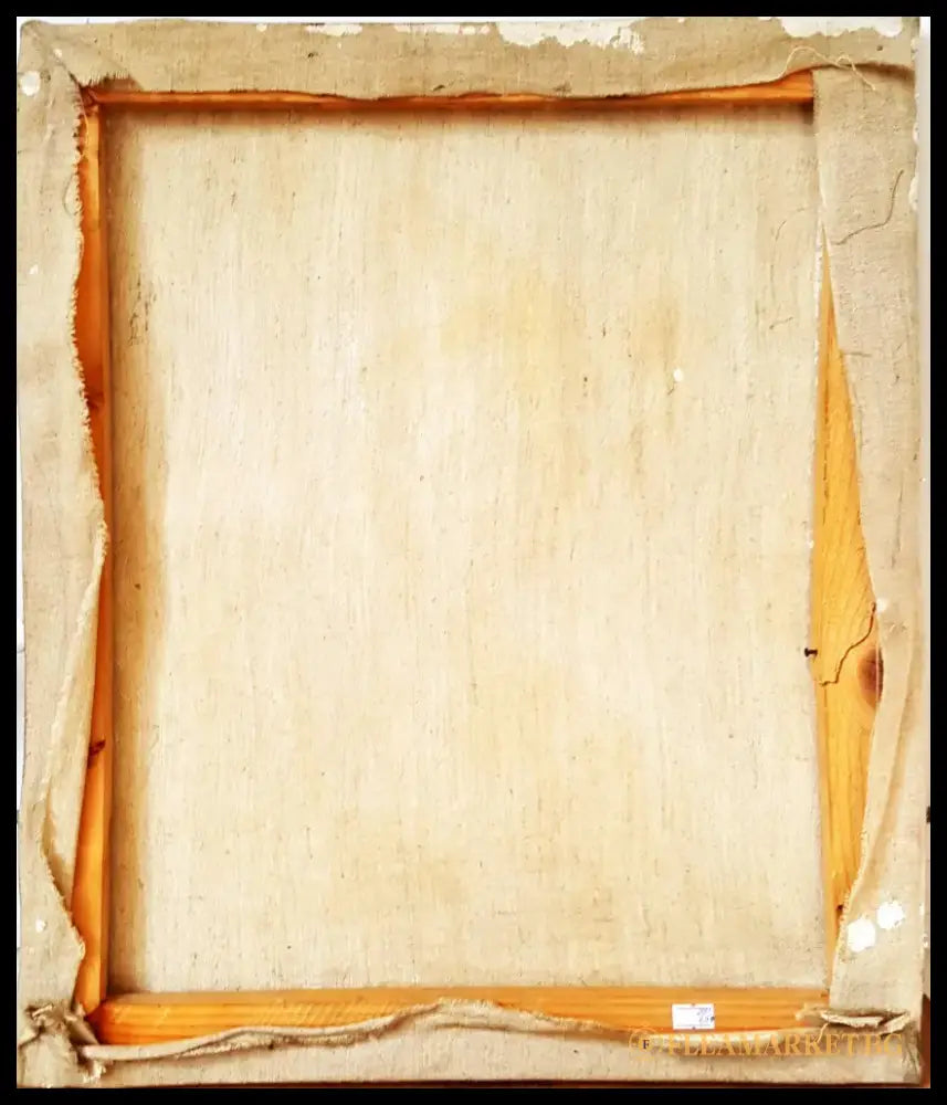 Експресивен портрет на мъж- масло от неизвестен автор (1163) - Картина