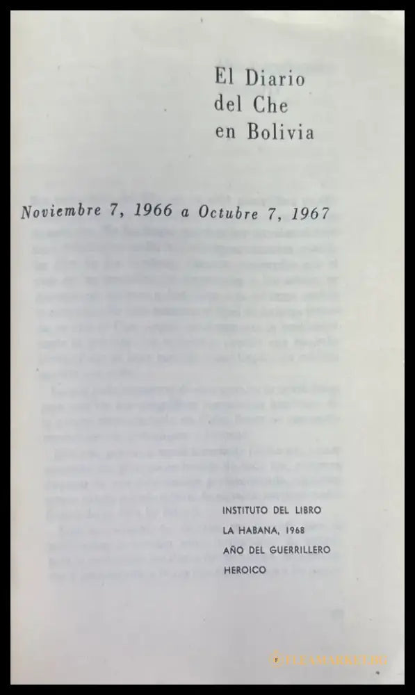 El diario del che en bolivia (877) - Книга