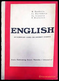 English an elementary course for university students - Книги