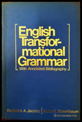 English transformational grammar - Книги