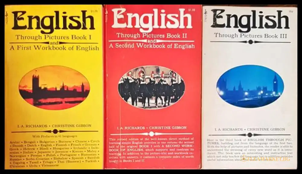 English. Trough Pictures Book 1-3 - Книги