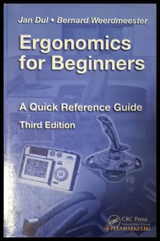 Ergonomics for Beginners (182006261428) - Jan Dul Bernard Weerdmeester - Книга