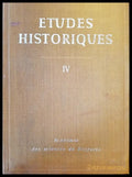 Estudes Historiques Tom. IV - Книги