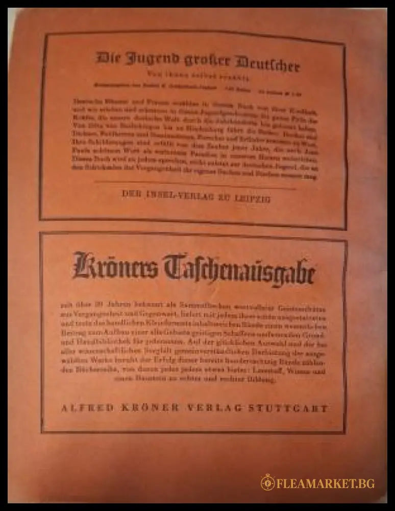 Europäische Revue Heft 12 Dezember 1941 - рекламна страница