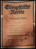 Europäische Revue Heft 2 Februar 1943 - корица