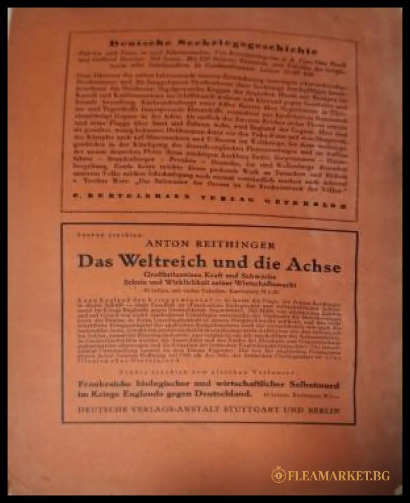 Europäische Revue Heft 6 Juni 1941 - рекламна страница