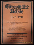 Europäische Revue Heft 6 Juni 1941 - корица
