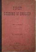 First lessons in english (183010261346) - Edith L. Douglass