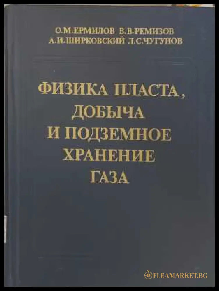 Физика пласта, добыча и подземное хранение газа - корица