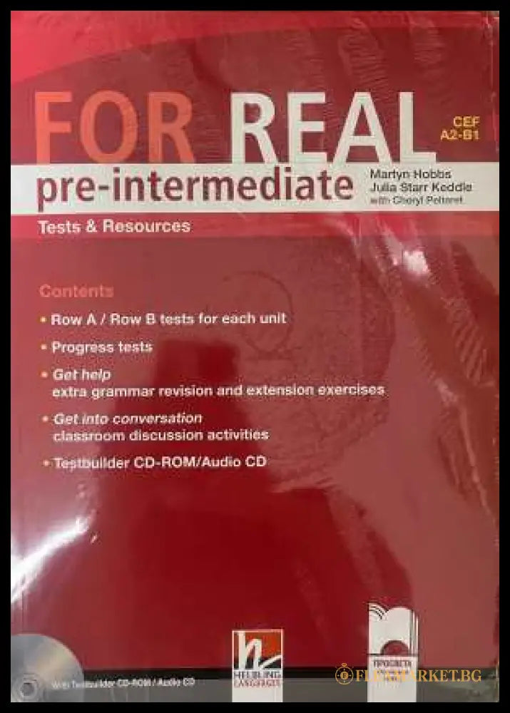 For Real Pre-Intermediate: Tests & Resources