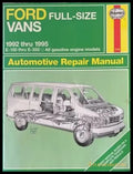 Ford Full-Size Vans 1992 thru 1995 Automotive Repair Manual - Книги