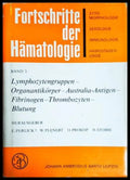 Fortschritte der Hämatologie Band 3 - корица