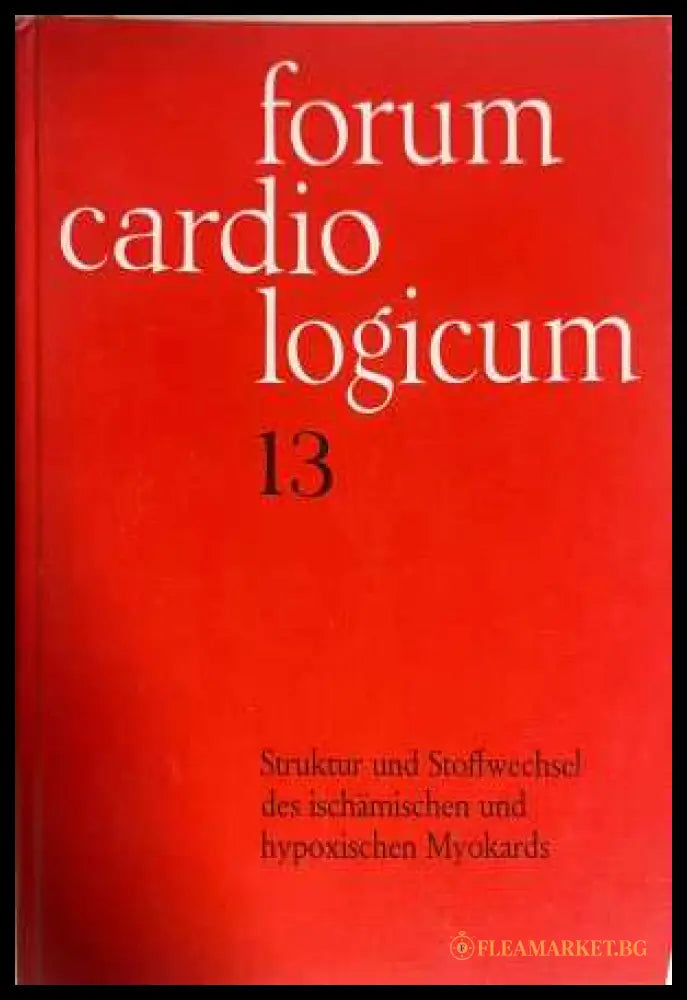 Forum Cardiologicum 13 - Boehringer Mannheim