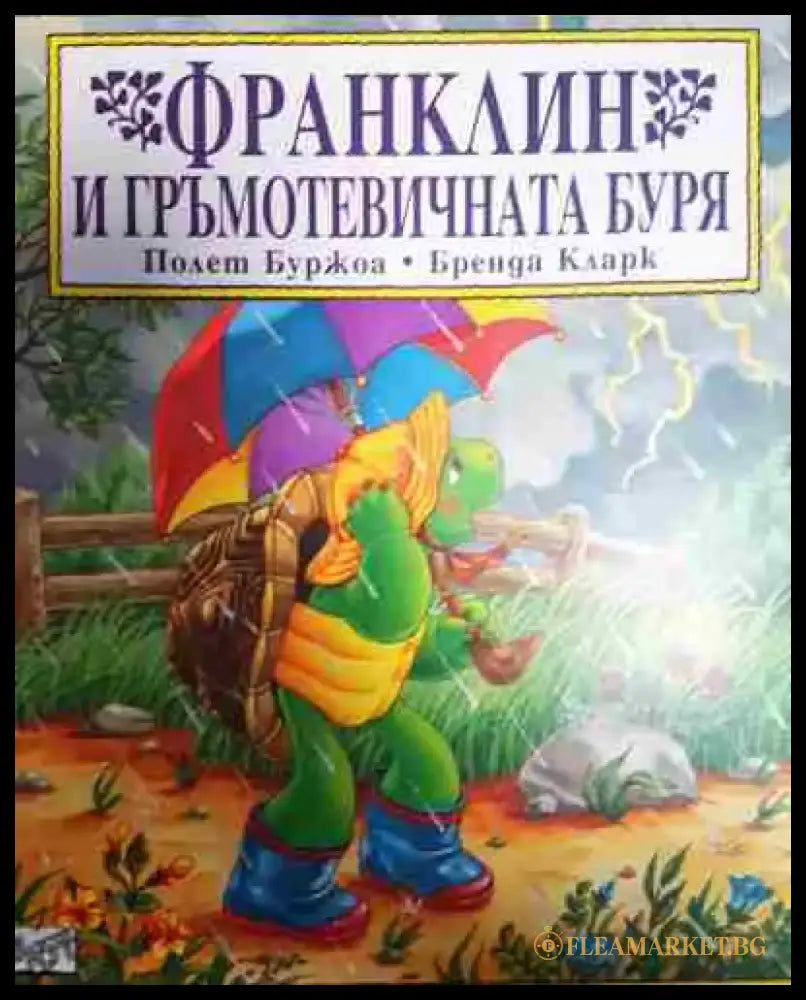 Франклин и гръмотевичната буря - Полет Буржоа Бренда Кларк - Книга