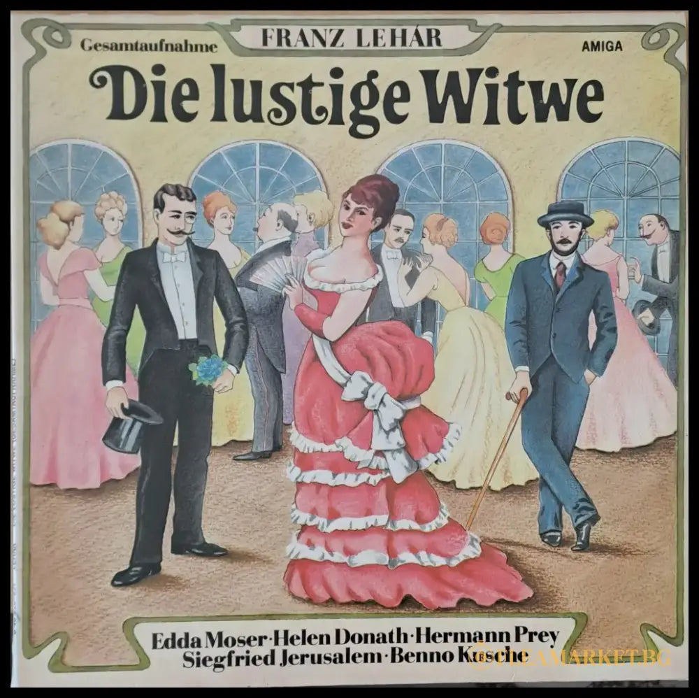 Franz Lehar: Die Lustige Witwe двоен албум - antique